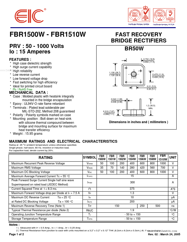 FBR1504W