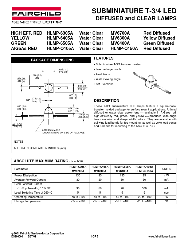 HLMP-6505A