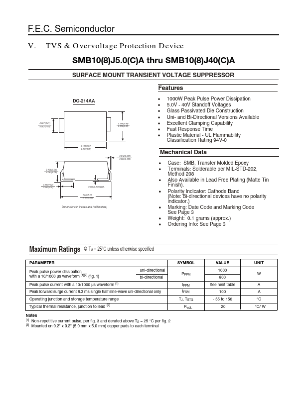 SMB8J7.5CA