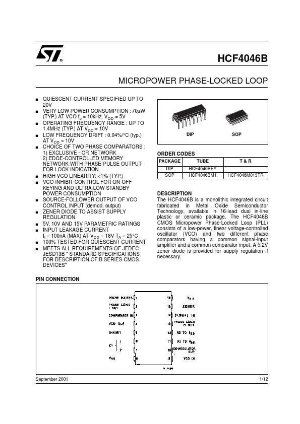 HCF4046B