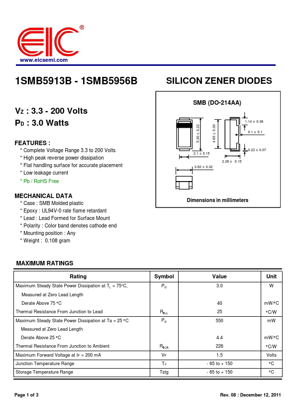 1SMB5914B