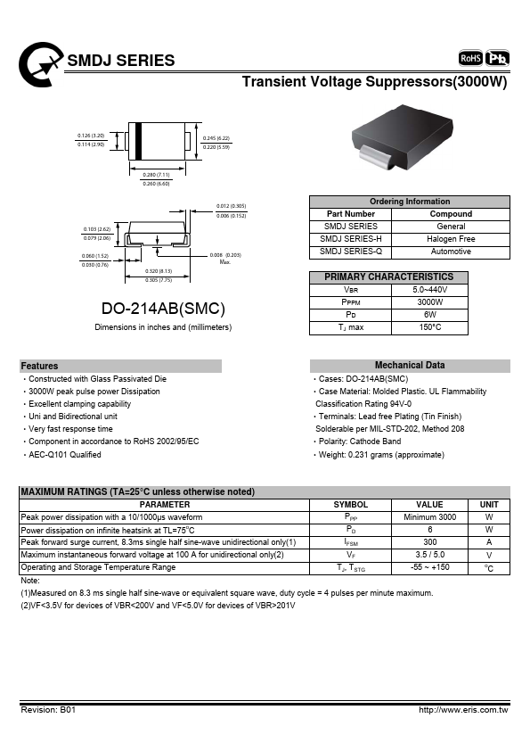 SMDJ30CA