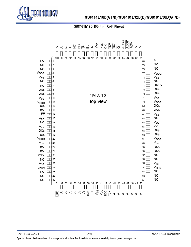 GS8161E18DGT