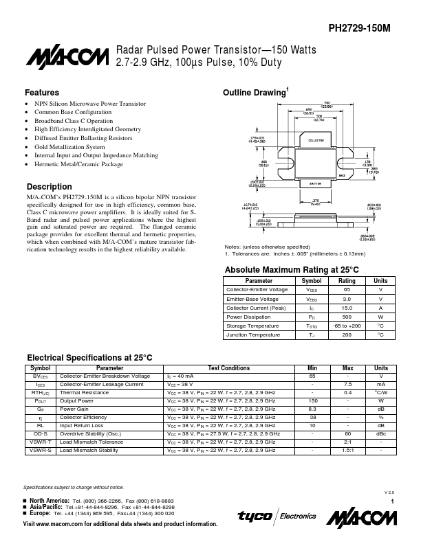 PH2729-150M