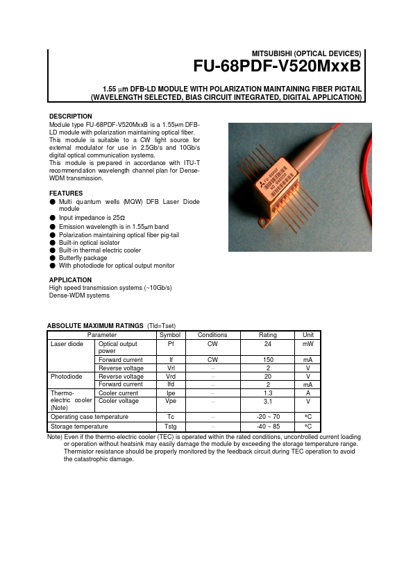 FU-68PDF-520M37B