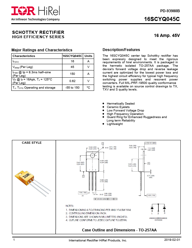 16SCYQ045C