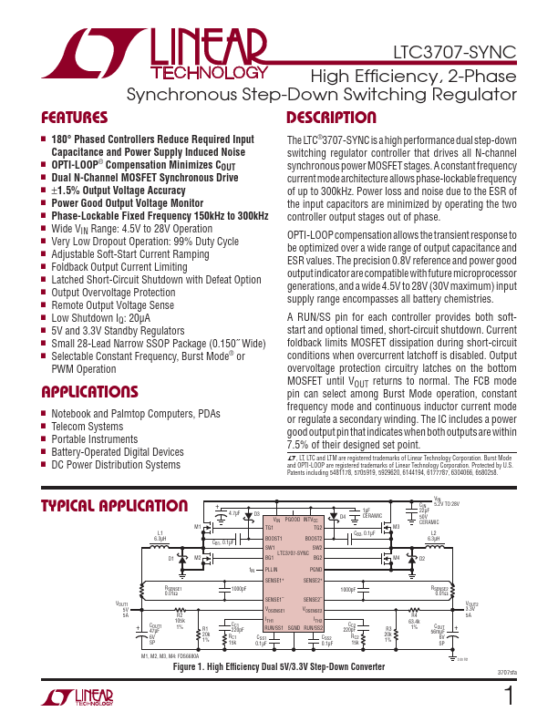 LTC3707-SYNC