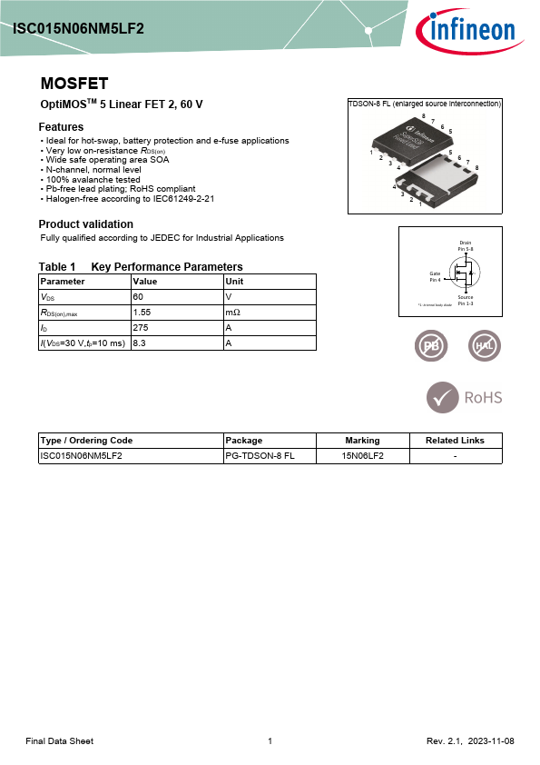 ISC015N06NM5LF2