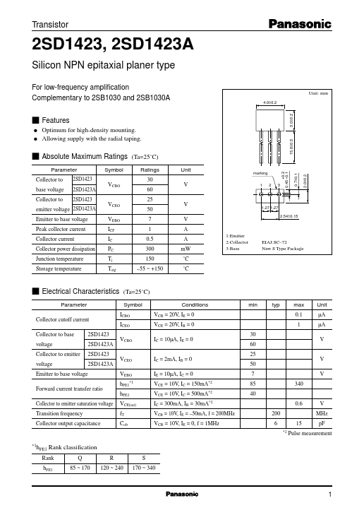 2SD1423A