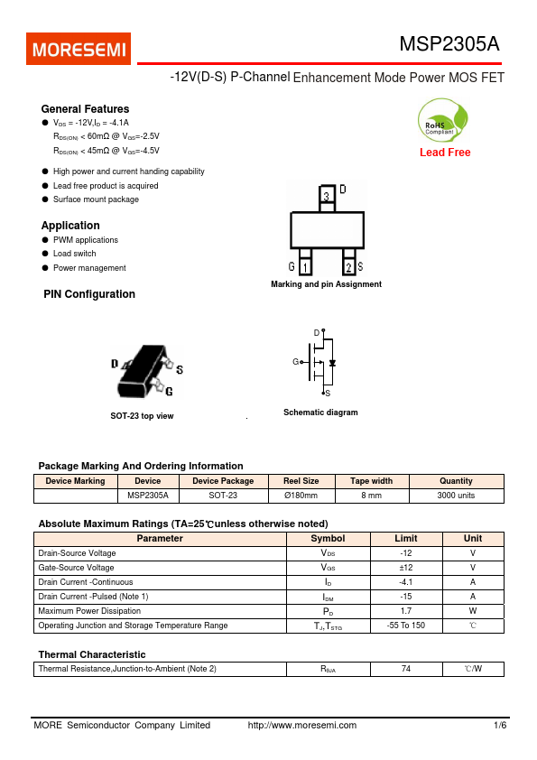 MSP2305A