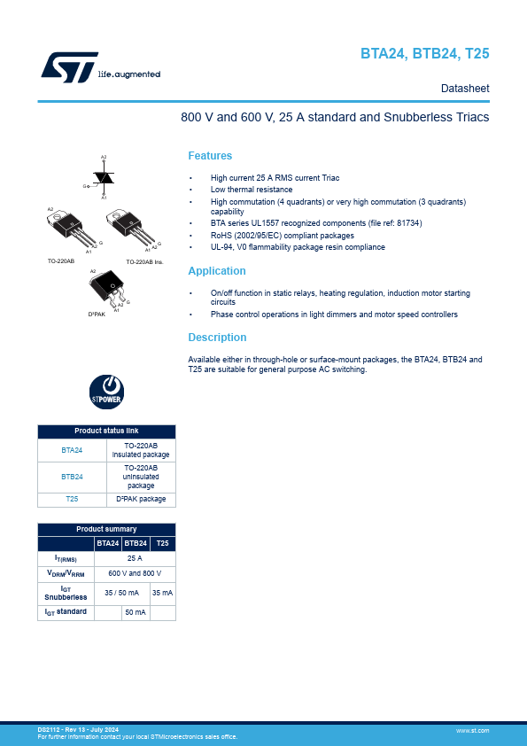 BTA24-800B