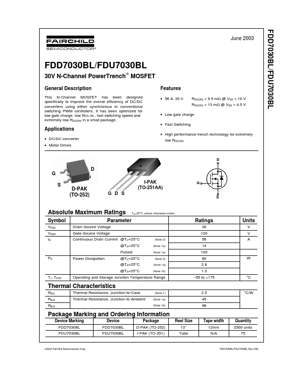 FDD7030BL