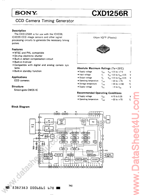 CXD1256R