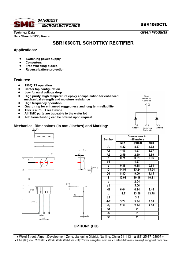 SBR1060CTL