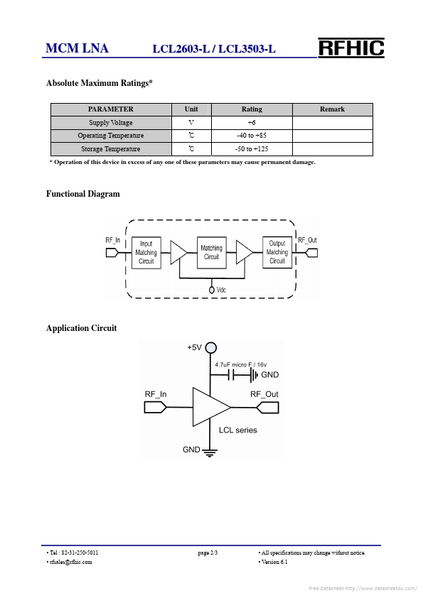 LCL2603-L