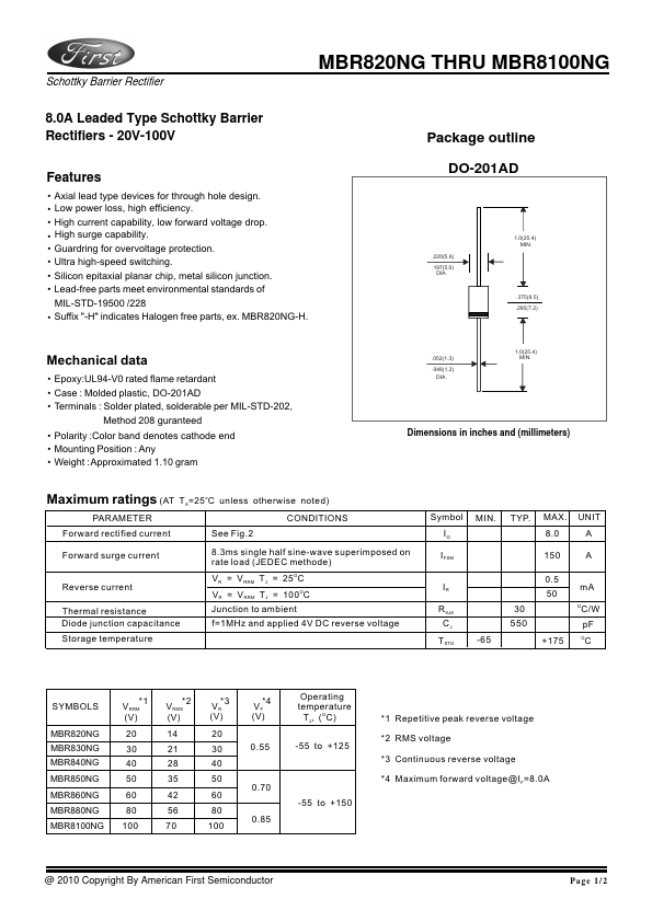 MBR830NG