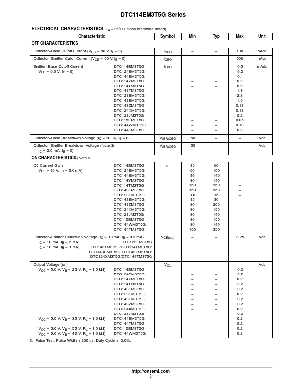 DTC124XM3T5G