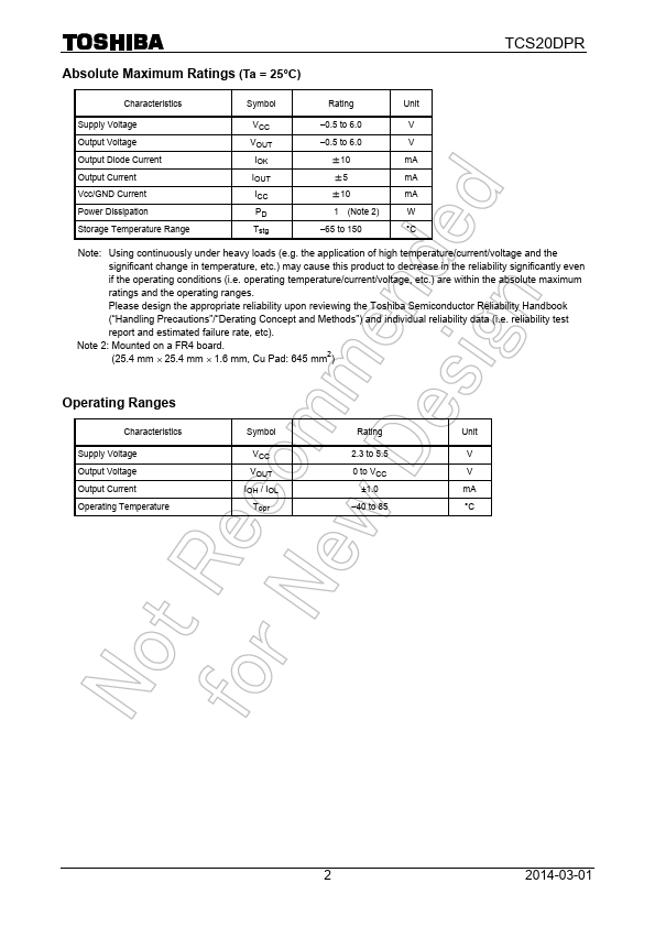 TCS20DPR