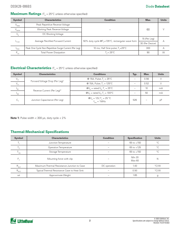 DSSK28-006BS