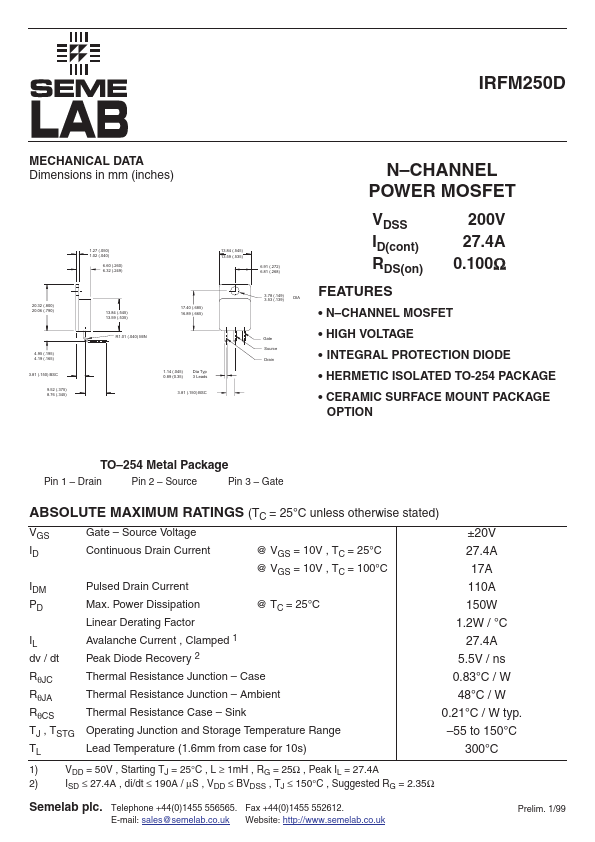 IRFM250D