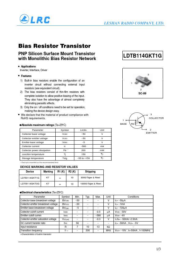 LDTB114GKT3G