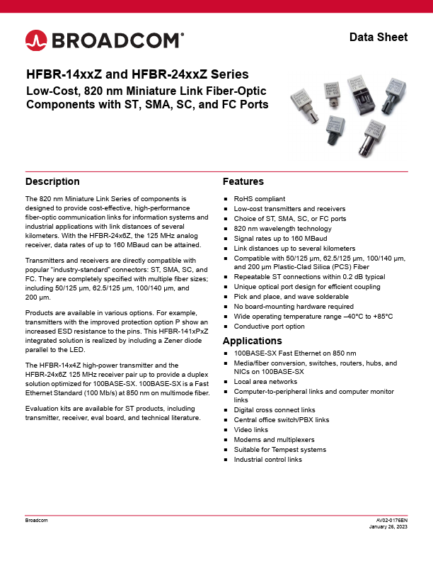 HFBR-1414MZ