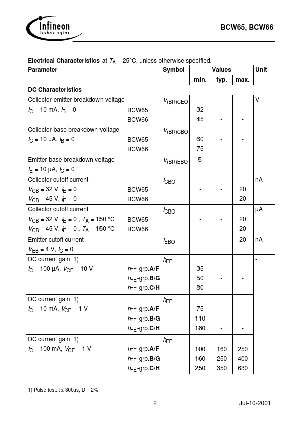 BCW66G