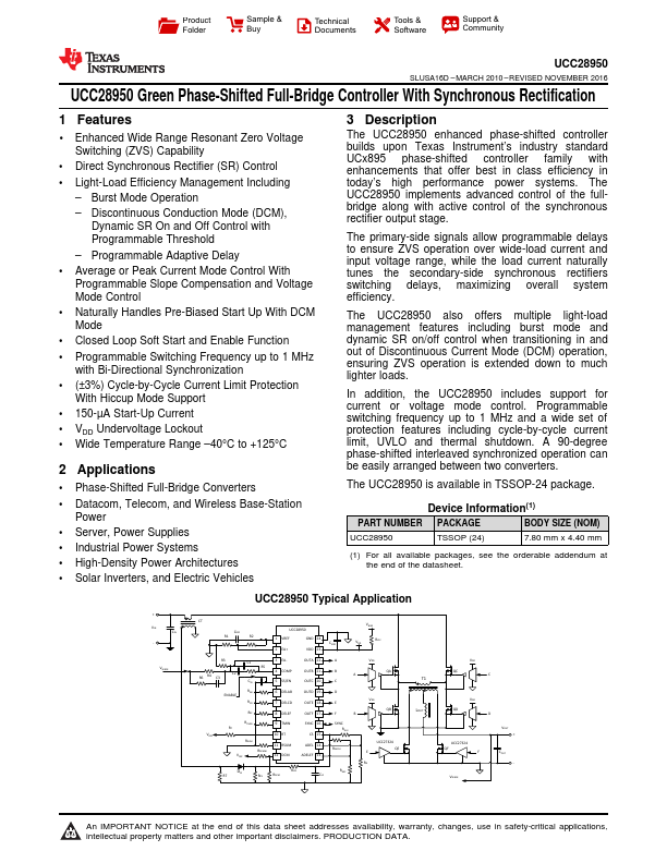 UCC28950