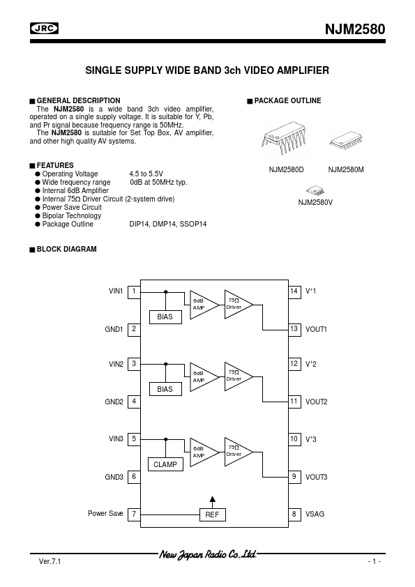 NJM2580