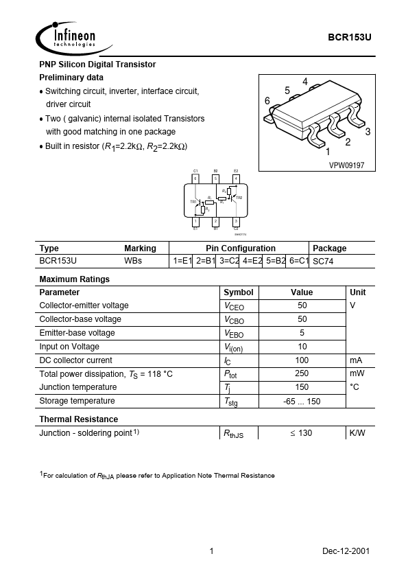 BCR153U