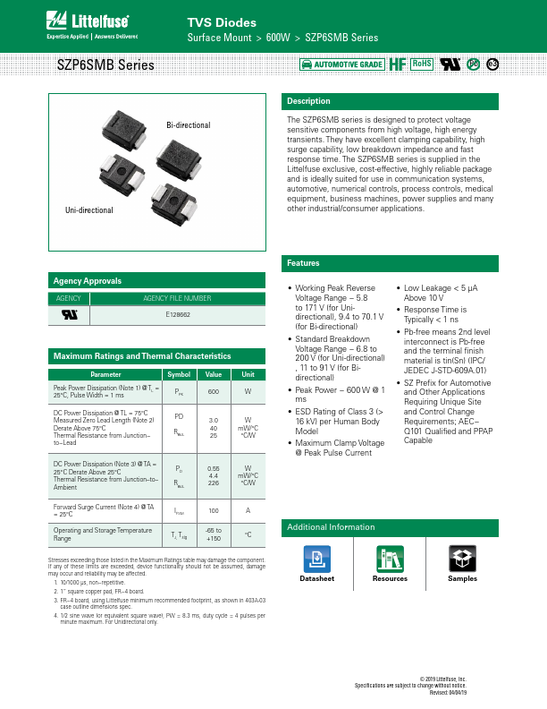 SZP6SMB22AT3G