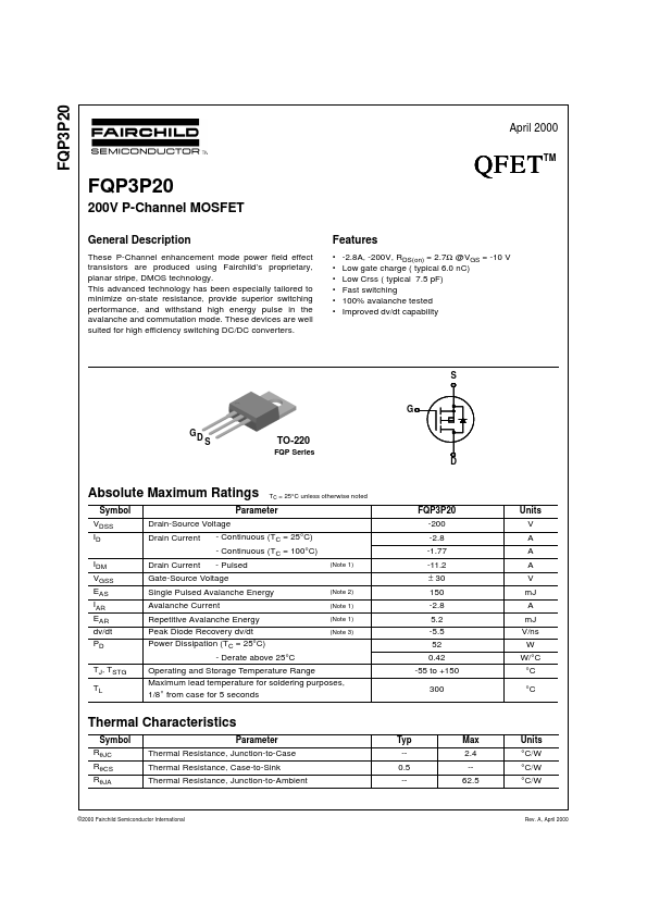 FQP3P20