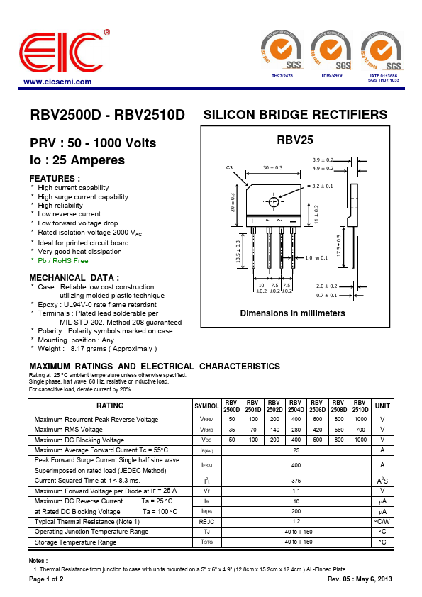 RBV2508D