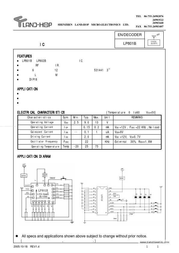 LP801B