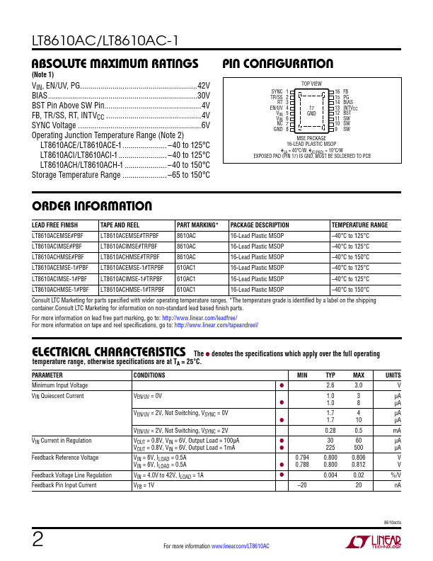 LT8610AC