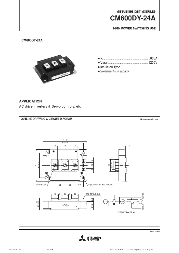 CM600DY-24A