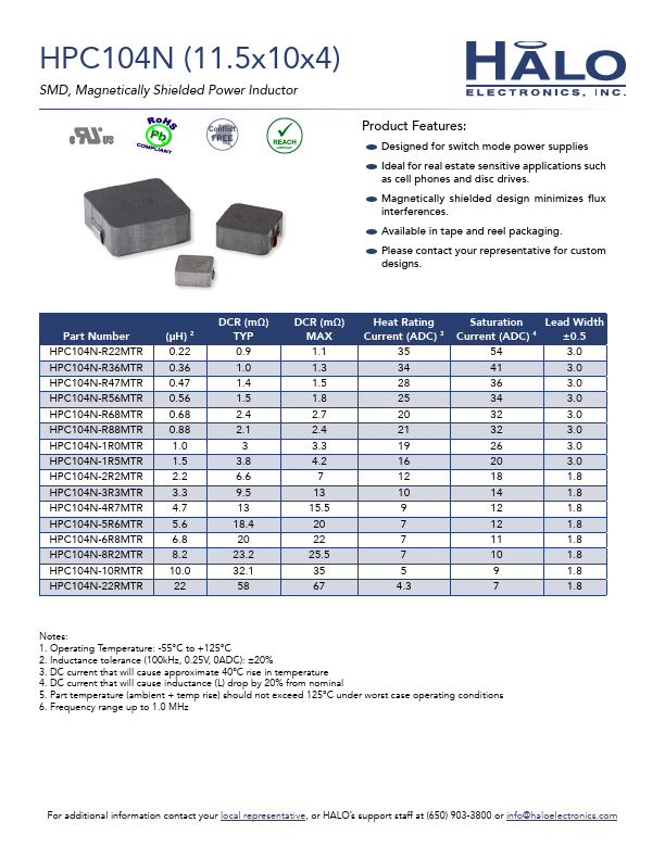 HPC104N-22RMTR