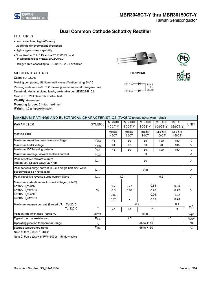 MBR3080CT-Y