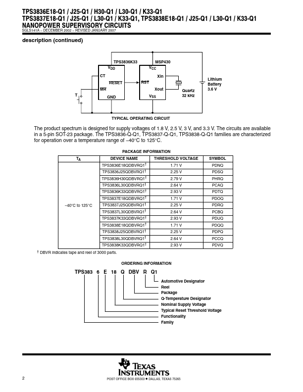 TPS3837K33-Q1