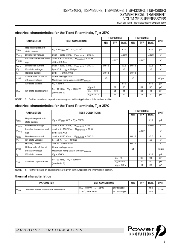 TISP4380F3