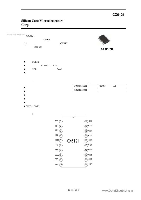 CX6121