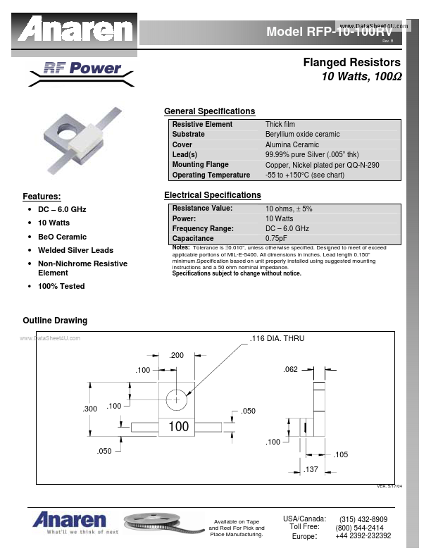 RFP-10-100RV