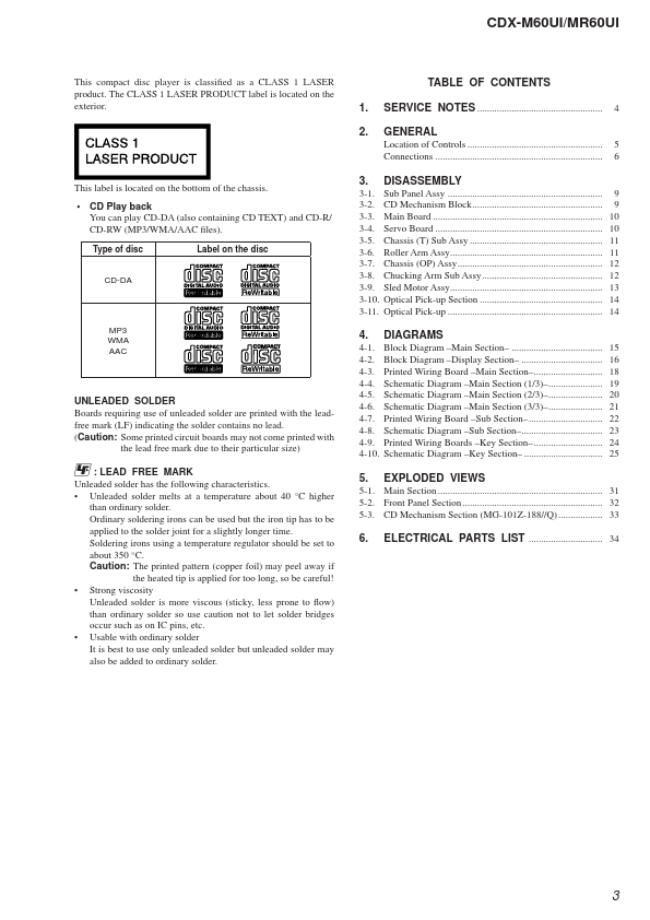 CDX-M60UI