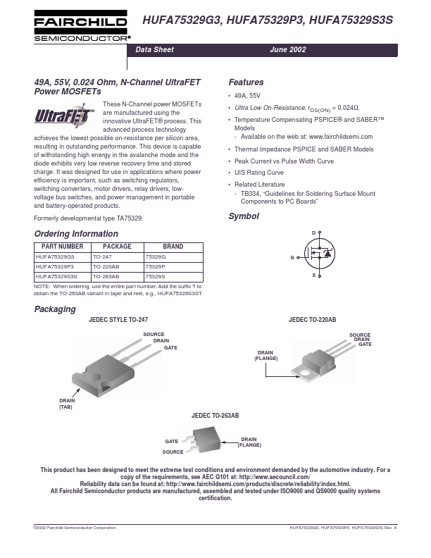 HUFA75329G3