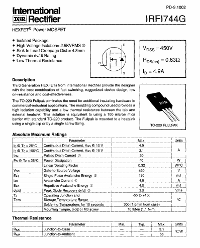 IRFI744G