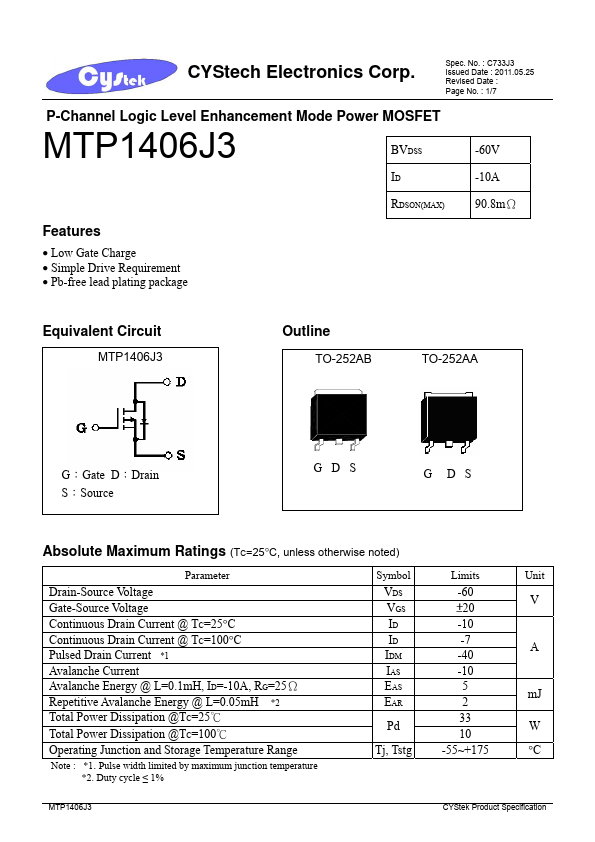 MTP1406J3