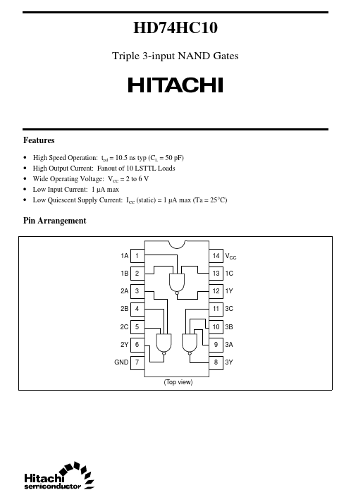 HD74HC10