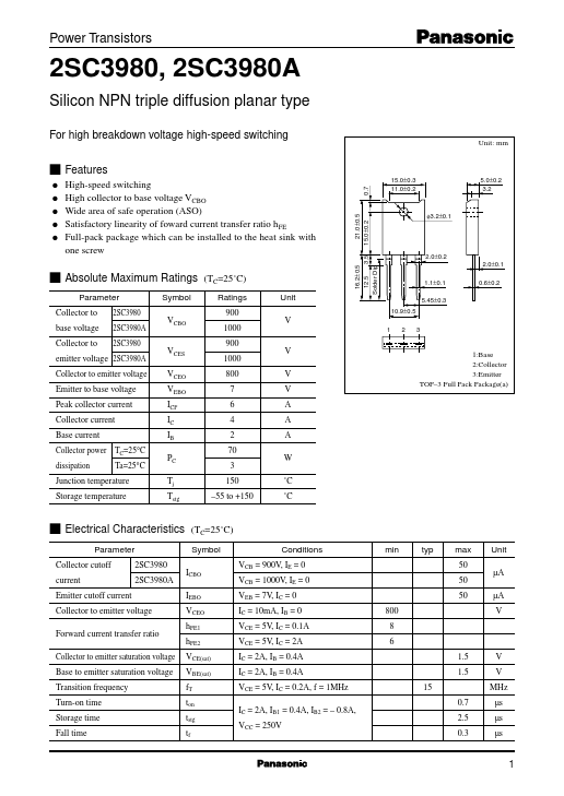 2SC3980A