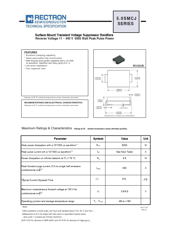 5.0SMCJ75A