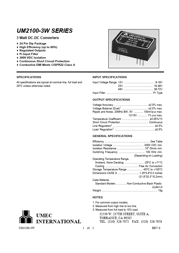 UM2132-3W